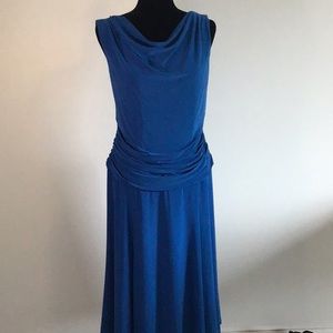 Chaps Royal Blue Dress